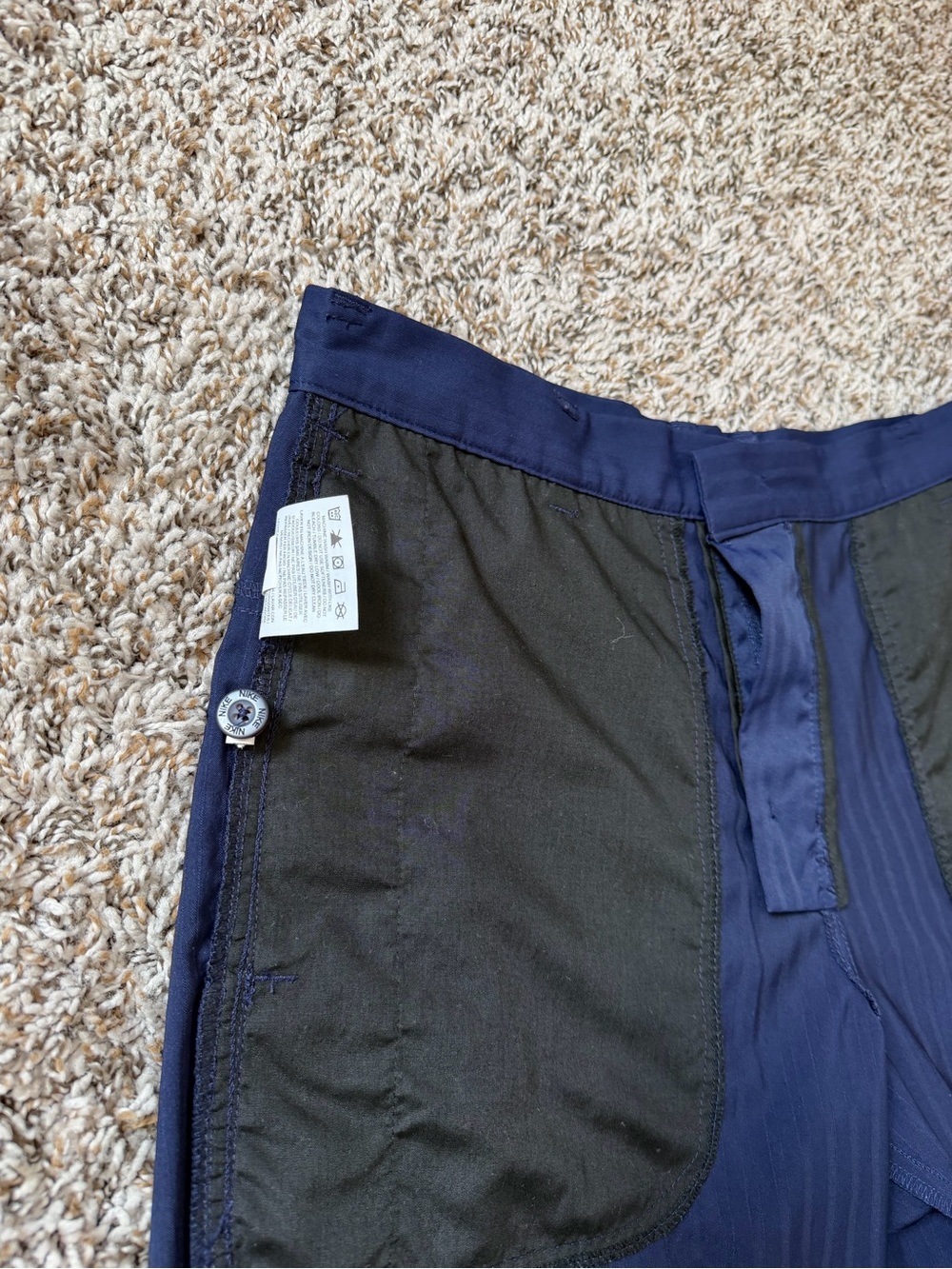 NikeGolf Men's Performance Shorts with Orange Swoosh - Picture 8 of 10
